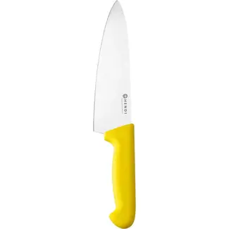 HENDI Koksmes – 200 mm – HACCP – Profi Line – Geel – (L)335mm