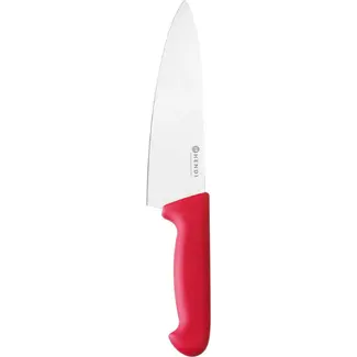HENDI Koksmes – 200 mm – HACCP – Profi Line – Rood – (L)335mm