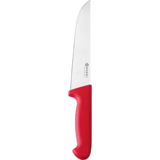 HENDI Slagersmes – 200 mm – HACCP – Rood – (L)331mm