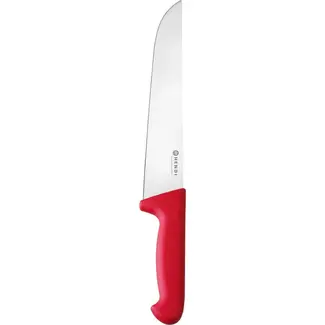 HENDI Slagersmes – 250 mm – HACCP – Profi Line – Rood – (L)381mm