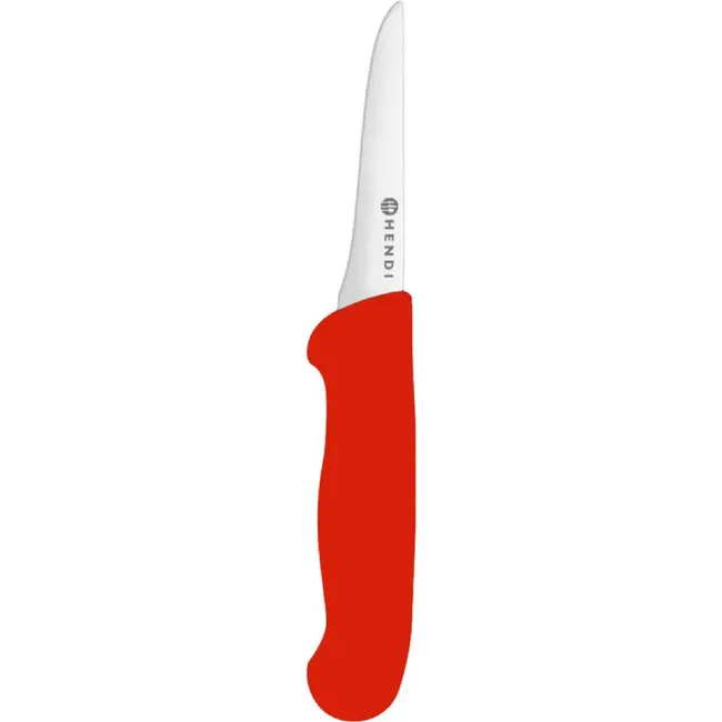 HENDI Uitbeenmes – 130 mm – HACCP – Profi Line – Rood – (L)261mm