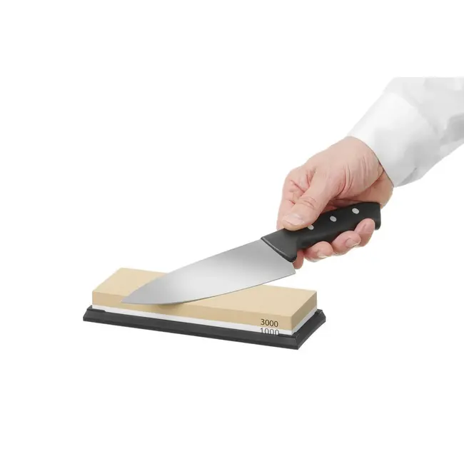 HENDI Whetstone – 1000/3000 – 234x95x(H)41mm
