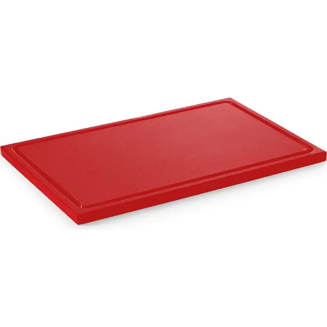 HENDI Snijplank HACCP GN 1/1 – Rood – 530x325mm – Rechthoekig