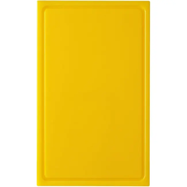 HENDI Snijplank HACCP GN 1/1 – Geel – 530x325mm – Rechthoekig