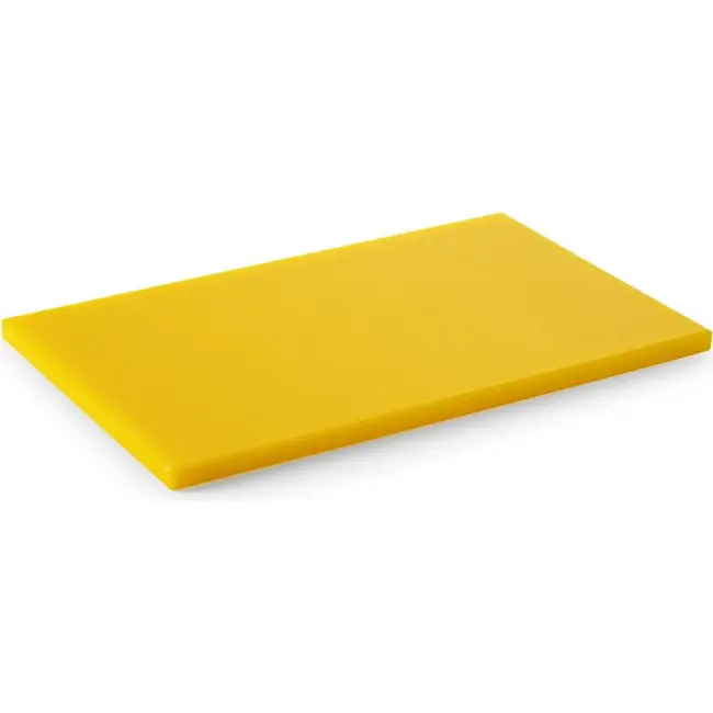 HENDI Snijplank HACCP GN 1/1 – Geel – 530x325mm – Rechthoekig