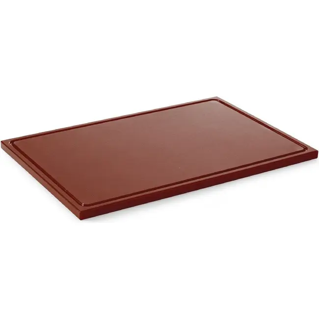 HENDI Snijplank HACCP 600x400 – Bruin – 600x400mm – Rechthoekig