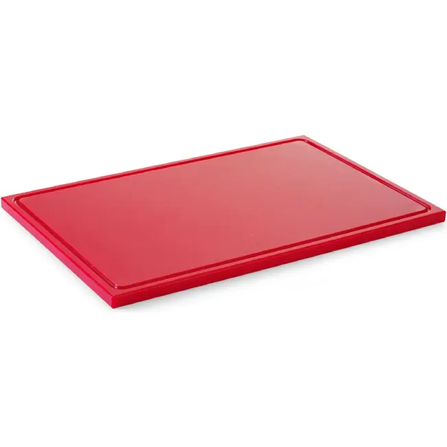 HENDI Snijplank HACCP 600x400 – Rood – 600x400mm – Rechthoekig