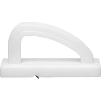 HENDI Snijplankschraper 170x60x95 mm wit met RVS mes voor HACCP-keuken