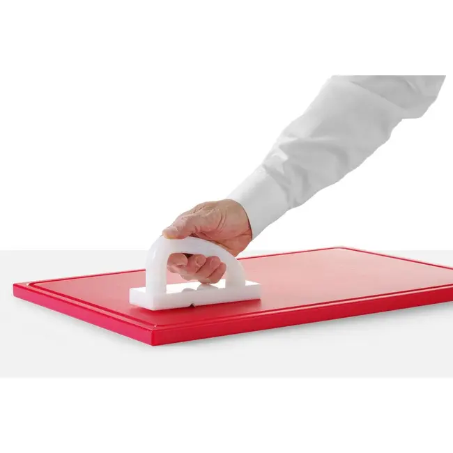 HENDI Snijplankschraper – Wit – 170x60x(H)95mm – Rechthoekig