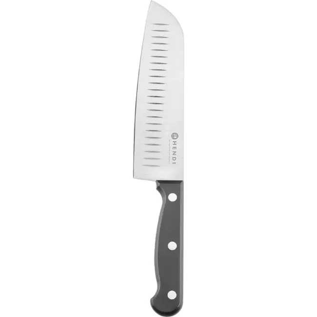 HENDI Santokumes 180 mm – gestanst – Profi Line – Zwart – (L)297mm