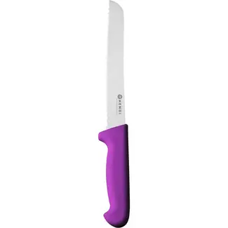 HENDI Broodmes – 200 mm – HACCP – Profi Line – Paars – (L)340mm