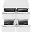 HENDI Koelwerkbank – 4 laden – 97L – Zilver – 230V/220W – 900x700x(H)868mm