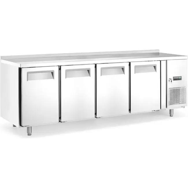 HENDI Koelwerkbank – 4 deuren – Profi Line – 450L – 230V/400W – 700x2230x(H)839mm