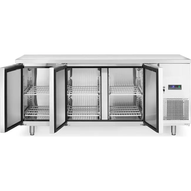 HENDI Vrieswerkbank – 3-deurs – Profi Line – 334L – 230V/600W – 700x1795x(H)839mm