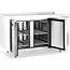 HENDI Vrieswerkbank – 2-deurs – Profi Line – 215L – 230V/600W – 700x1360x(H)839mm