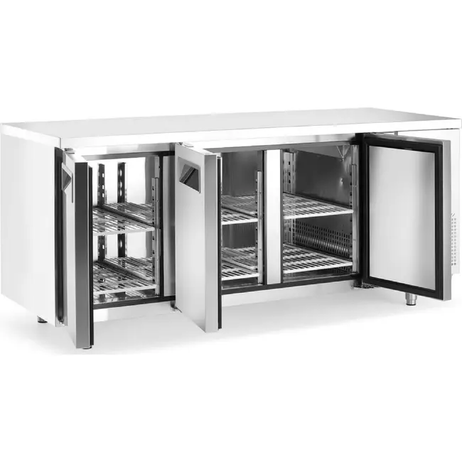 HENDI Koelwerkbank – 3-deurs – Profi Line – 334L – 230V/400W – 700x1795x(H)839mm