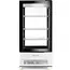HENDI Koelvitrine – 230V/500W – 650x850x(H)1908mm