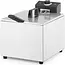 HENDI Friteuse – Budget Line – GN 1/2 – 8L – Zilver – 230V/3500W – 267x407x(H)308mm