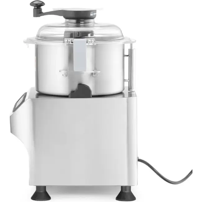 HENDI Bowl cutter – elektrisch – Profi Line – 5 kg – Zilver – 230V/800W – 377x350x(H)520mm