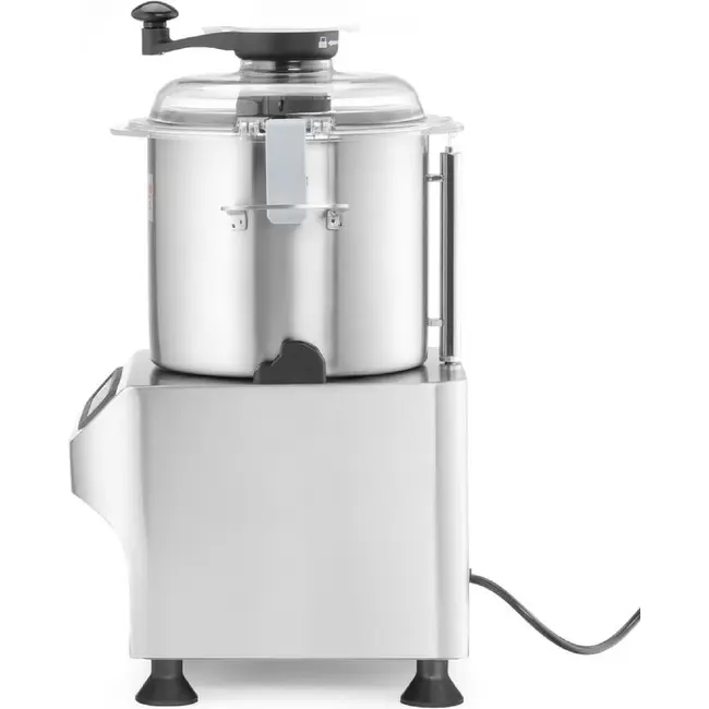 HENDI Bowl cutter – elektrisch – Profi Line – 8 kg – Zilver – 230V/800W – 377x350x(H)586mm