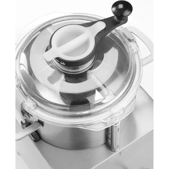 HENDI Bowl cutter – elektrisch – Profi Line – 8 kg – Zilver – 230V/800W – 377x350x(H)586mm