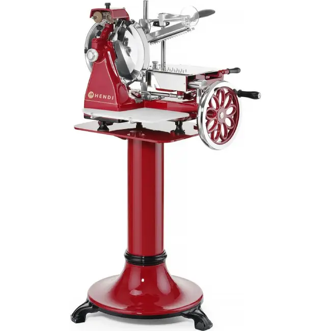 HENDI Snijmachine – handmatig RETRO 300 – Rood – 720x600x(H)740mm