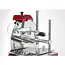 HENDI Snijmachine – handmatig RETRO 300 – Rood – 720x600x(H)740mm