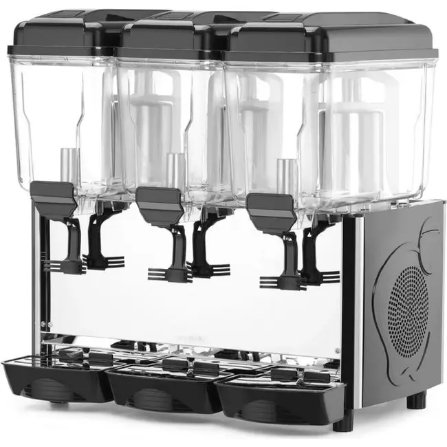 HENDI Sapdispenser – Zwart – 230V/450W – 445x630x(H)655mm