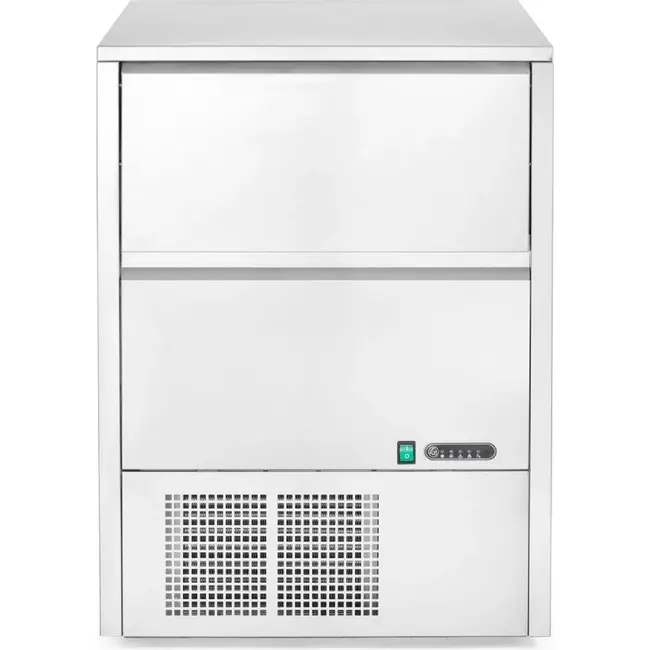 HENDI IJsblokjesmachine – Zilver – 230V/630W – 715x605x(H)835mm