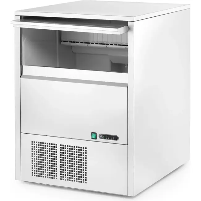 HENDI IJsblokjesmachine – Zilver – 230V/630W – 715x605x(H)835mm