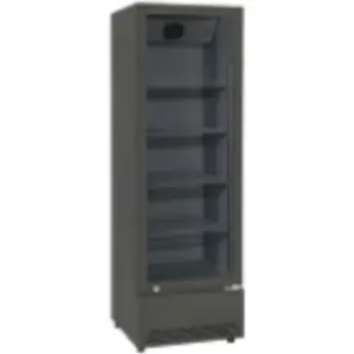 Arktic Displaykoeler 158 l zwart met glazen deur en 3 schappen
