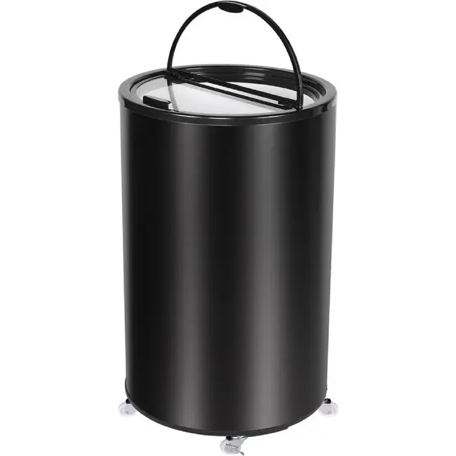 HENDI Party koeler – 37L – Zwart – 230V/100W – xx(H)735mm
