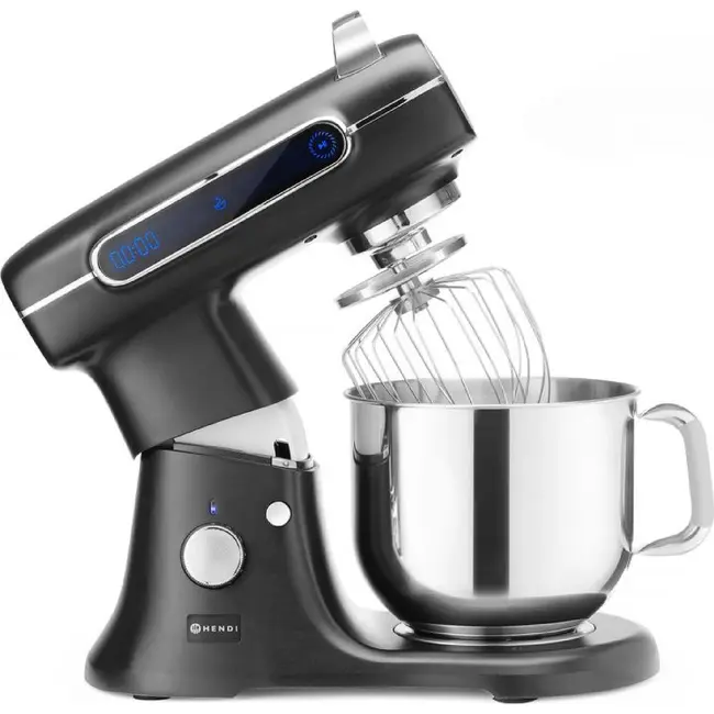 HENDI Planeetmixer Blackbolt – 7L – Zwart – 230V/1500W – 460x310x(H)379mm