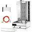 HENDI Kebabgrill – gas – 230V/13200W – 13,2kW – 537x639x(H)1013mm