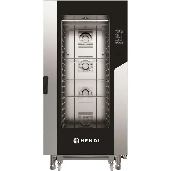 HENDI Hetelucht stoomoven CONTACT 20x GN1/1 – GN 1/1 – 400V/31000W – 930x1041x(H)1900mm