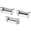 HENDI Pasta opzetstukken voor Blackbolt planeetmixer-– set van 3 – 220x51x(H)88mm