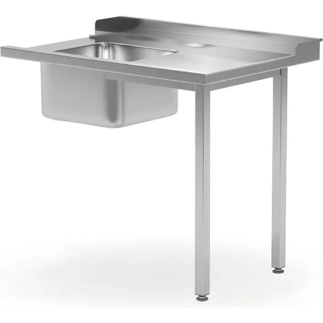 HENDI Spoeltafel voor doorschuifvaatwasser – 1200x815x(H)850mm