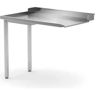 HENDI Spoeltafel voor doorschuifvaatwasser – 1000x815x(H)850mm