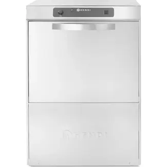 HENDI Vaatwasser 50x50 – elektronische bediening – Profi Line – 400V/4900W – 582x610x(H)822mm
