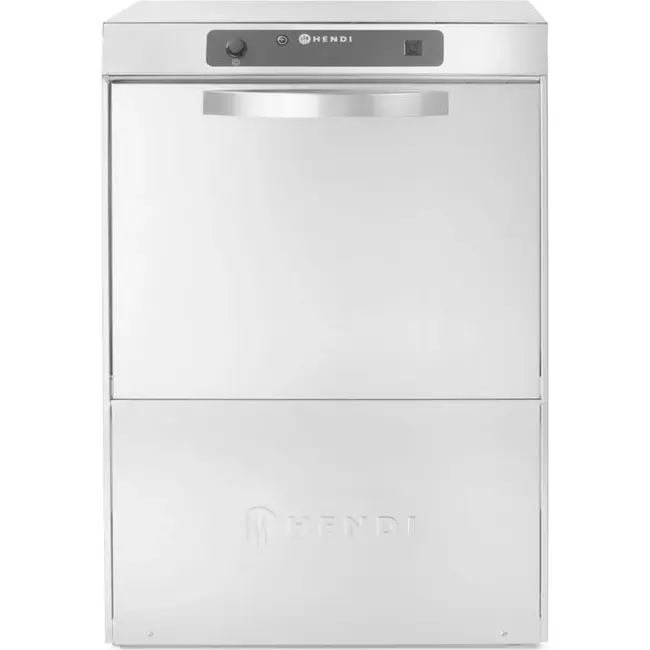 HENDI Vaatwasser 50x50 – elektronische bediening – Profi Line – 400V/4900W – 582x610x(H)822mm