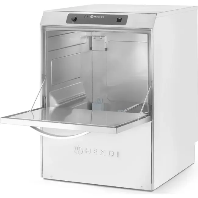 HENDI Vaatwasser 50x50 – elektronische bediening – Profi Line – 400V/4900W – 582x610x(H)822mm