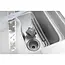 HENDI Doorschuifvaatwasser – elektronische besturing – Profi Line – Zilver – 400V/6520W – 655x785x(H)1500mm