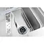 HENDI Doorschuifvaatwasser – elektronische besturing – Profi Line – Zilver – 400V/6520W – 655x785x(H)1500mm