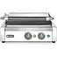 HENDI Contactgrill Panini – Zilver – 220-240V/2200W – 430x375x(H)216mm – Rechthoekig