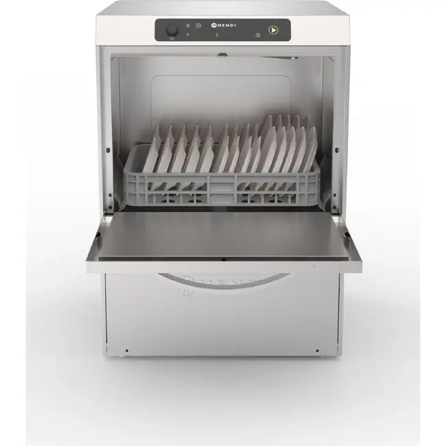 HENDI Vaatwasser 40x40 – elektronische bediening – Profi Line – 230V/2970W – 473x513x(H)689mm