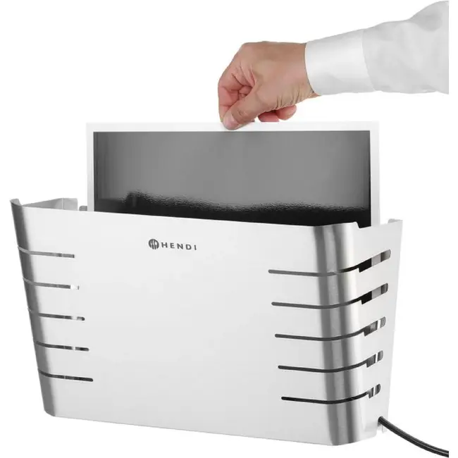 HENDI Insectenverdelger met kleefplaat – 80 m² – 220-240V/50W – 400x166x(H)240mm