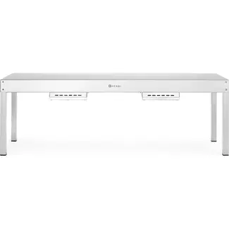 HENDI Warmhoudbrug – Zilver – 230V/1000W – 800x400x(H)400mm – Rechthoekig