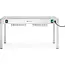HENDI Warmhoudbrug – Zilver – 230V/1000W – 800x400x(H)400mm – Rechthoekig