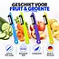 Solingen Dunschiller Enkel Mes – voor Fruit- en Groenteschiller – Kunststof – Frisse Mix – 4 Delige