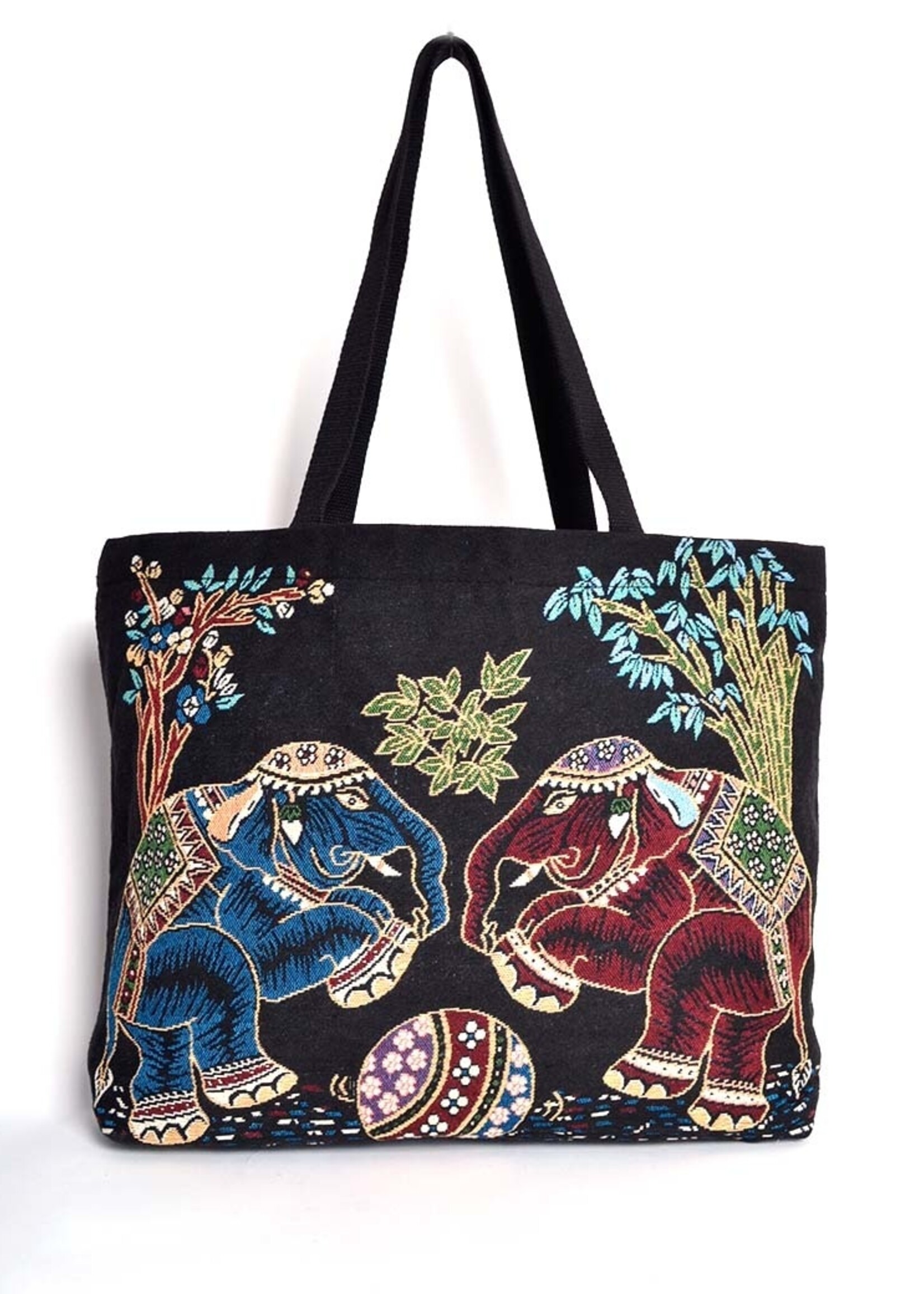 Canvas shopper olifant